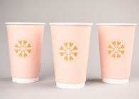Porcellana Tazze di carta doppie riutilizzabili 16oz per le bevande calde Eco amichevole società