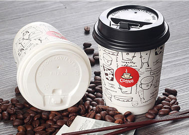 Porcellana Le tazze di carta doppie eliminabili, individuo hanno isolato le tazze di caffè di carta fabbrica