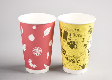 Porcellana Per andare ha isolato le tazze di carta/tazze di caffè eliminabili isolate per industria alimentare fabbrica