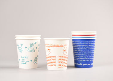 Porcellana tazze di carta fredde del tè dell&#039;acqua di 8oz 250ml riciclabili con la varia dimensione fabbrica