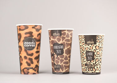 Porcellana Le bevande calde eliminano le tazze di caffè eliminabili con 3 - stampa a colori fabbrica
