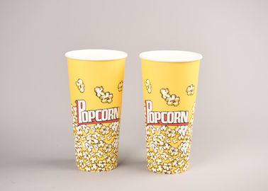 L'abitudine sicura dell'alimento ha stampato i secchi del popcorn con PE doppio/il singolo ricoperto