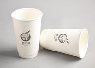 16oz che beve le tazze di carta isolate biodegradabili per le caffetterie