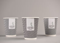 Porcellana Tazze triple biodegradabili della parete per bere caldo/caffè, Eco amichevole società