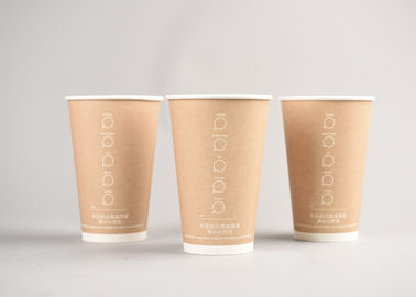Porcellana Tazze eliminabili isolate amichevoli del Takeaway della carta da stampa delle tazze di caffè di Eco fabbrica