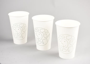 Porcellana L&#039;abitudine ha stampato approvato dalla FDA biodegradabile Bianco delle tazze di caffè del Libro 16oz fabbrica